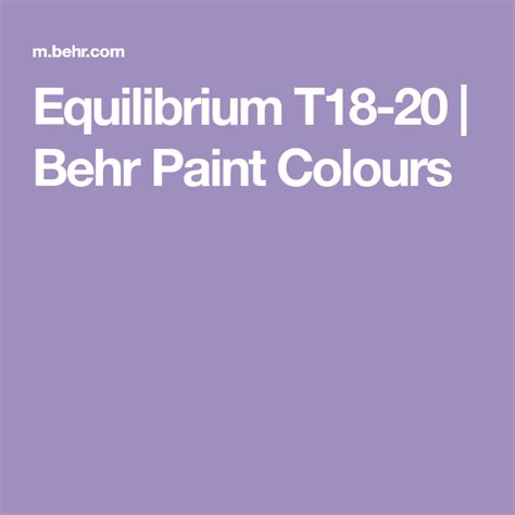 equilibrium paint color|EQUILIBRIUM T18.